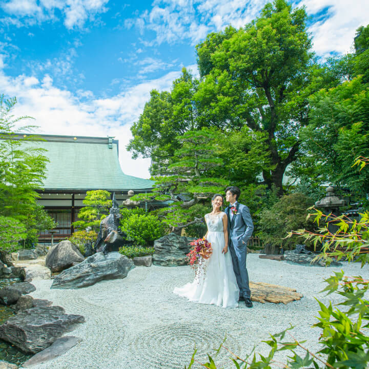 大阪天満宮の日本庭園